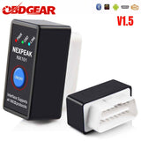 Super Mini Elm327 Bluetooth OBD2 V1.5 Elm 327 V 1.5 OBD 2 Car Diagnostic-Tool Scanner Elm-327 OBDII Adapter Auto Diagnostic Tool