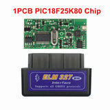 Super Mini ELM 327 Bluetooth V1.5 PIC18F25K80 Mini ELM327 1.5 OBD2 Car Diagnostic Tool Support J1850 Protocols Free Shipping