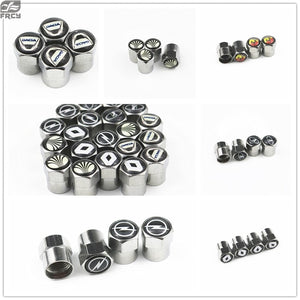 1SET Car Tire Valve Caps Air Tyre Stems Cover 6corners for bmw benz vw audi Ford Kia Hyundai Nissan VW toyota Mazda Volvo LexuS