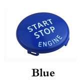 Start Stop Engine Button Switch for BMW X1 X5 E70 X6 E71 Z4 E89 3 5 Series E90 E91 E60 Key Decor Replace Ring Trim Cap Cover Kit