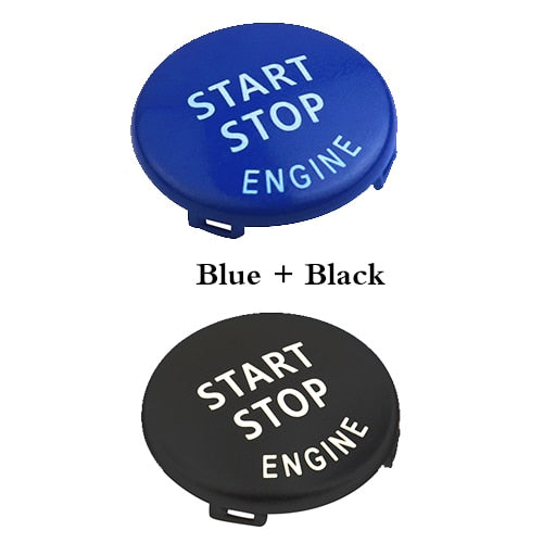 Start Stop Engine Button Switch for BMW X1 X5 E70 X6 E71 Z4 E89 3 5 Series E90 E91 E60 Key Decor Replace Ring Trim Cap Cover Kit
