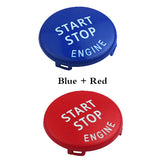 Start Stop Engine Button Switch for BMW X1 X5 E70 X6 E71 Z4 E89 3 5 Series E90 E91 E60 Key Decor Replace Ring Trim Cap Cover Kit